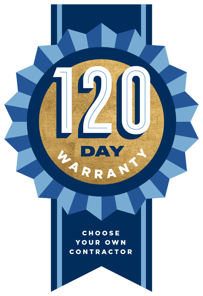 Complete Protection 120 Day Warranty seal