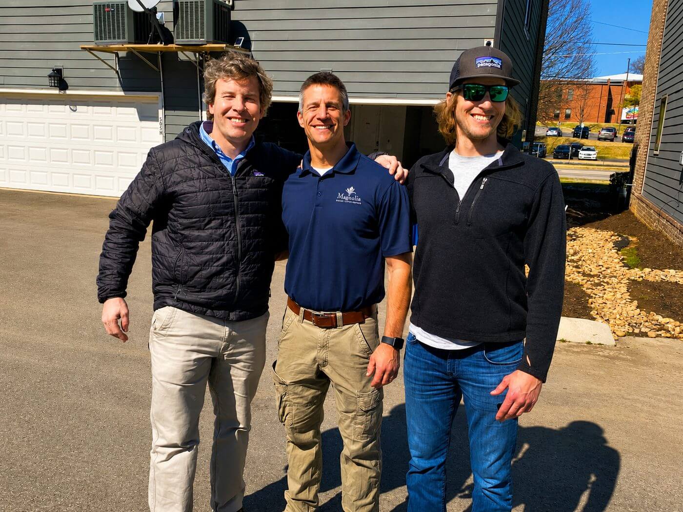 Magnolia Consultants on site before an investigation